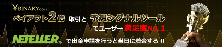 Yバイナリーキャンペーンバナー