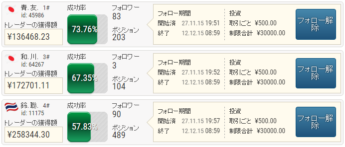 ifollow取引画面