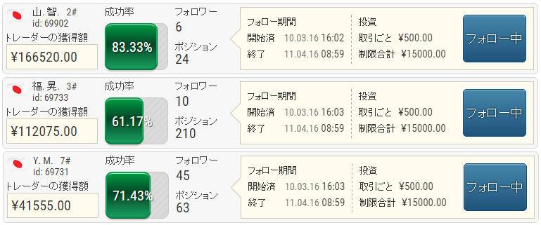 ifollow取引画面