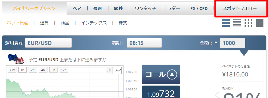 TRバイナリー