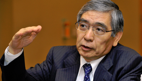 日銀黒田総裁