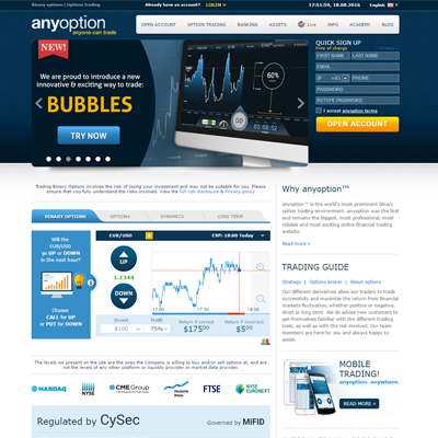 anyoption(エニーオプション)
