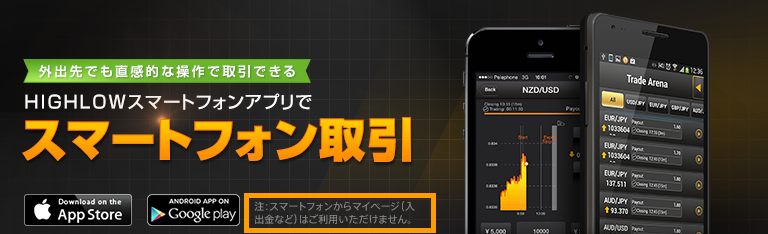 ハイローオーストラリア公式サイトTOPバナー
