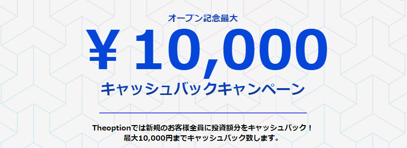 theoptionオープン記念キャンペーン