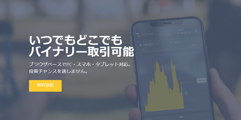 ゼン・トレーダースマートフォン